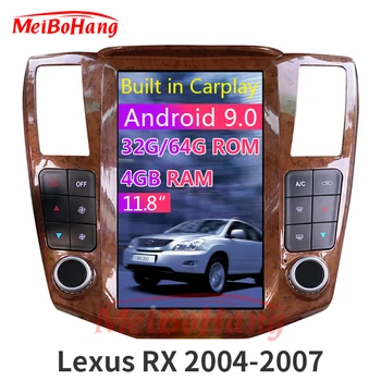 

1 Din Tesla Vertical Style 11. 8 Inch Android Car GPS NAVIGATION MEDIA SCREEN FOR LEXUS RX300/330/350/400