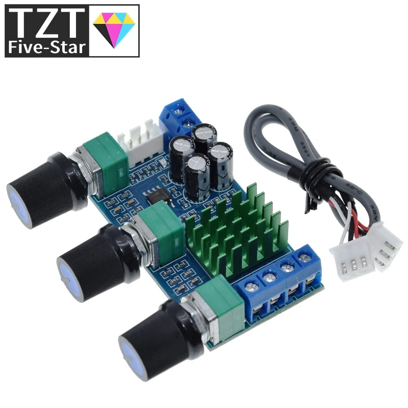 XH-M567 TPA3116D2 Dual-channel Stereo High Power Digital Audio Amplifier Board 80W*2 | Электронные компоненты и