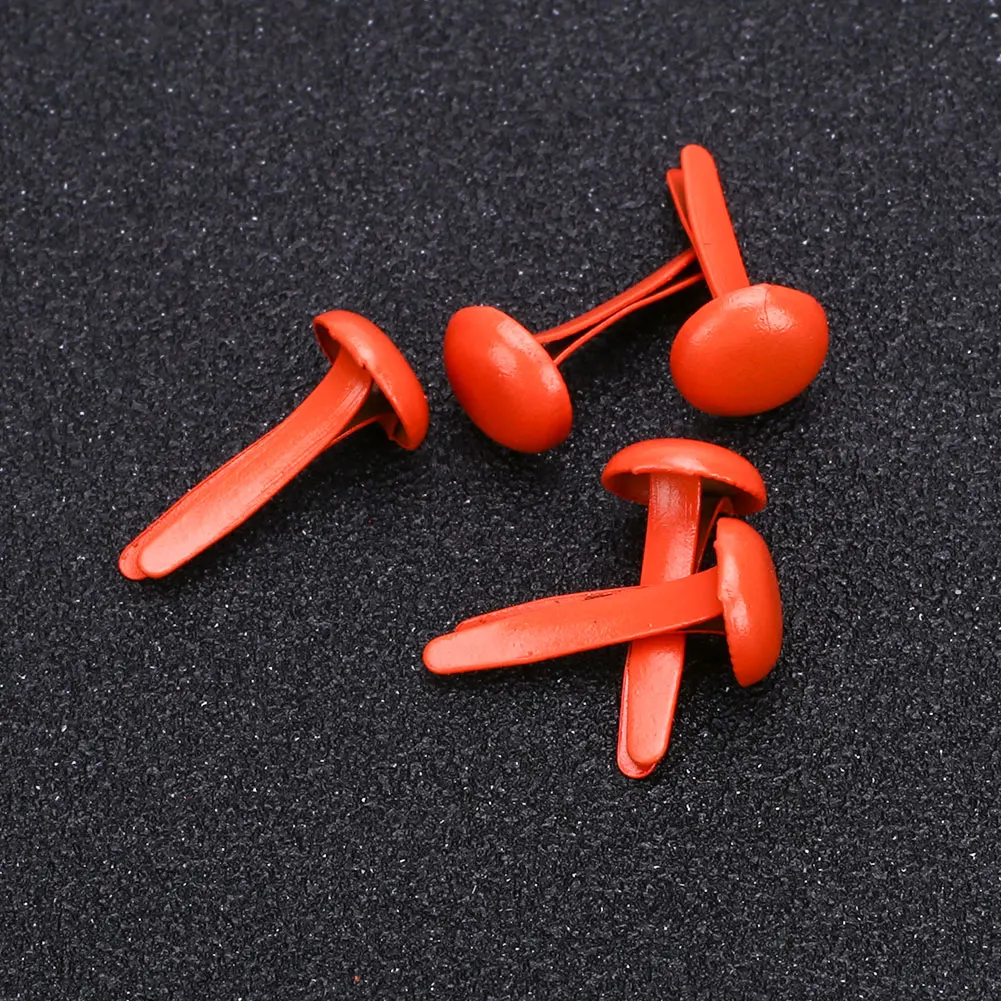 8X12mm Orange Балерина Типсы для ногтей Макияж Поддельные ногти Красота скрапбук мини Брэд 50 шт по 50 шт - Цвет: 8X12mm Orange