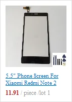 Для Xiaomi Redmi 1 2 4A 4X 5A сенсорный экран дигитайзер Передняя сенсорная панель стекло Запчасти для объективов
