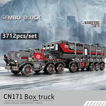 

Wandering Land CN171 Bucket Carrier vehicle Scoop truck fit Military Technic SWAT city Building Block Bricks toys