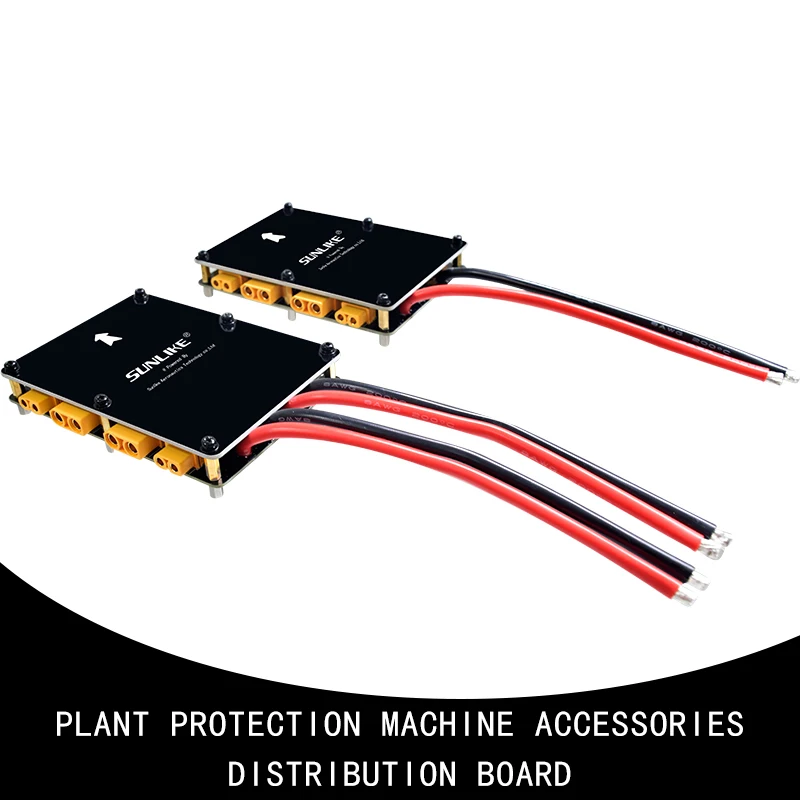 

Sunlike 4/6-Axis 6S/12S/14S High-Current Distribution Board For Multi-Axis Agricultural UAV Power Distribution Board