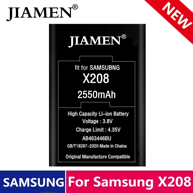 Новинка 100% AB463446BU AB553446BU AB043446BE для Samsung GT C3520 E1228 E2530 E339 C3300K X208 B189 B309 аккумулятор