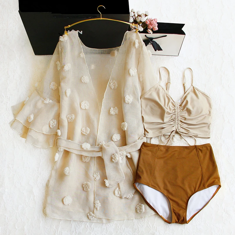 Купальник для женщин стройная грудь Солнцезащитная блуза с длинным рукавом