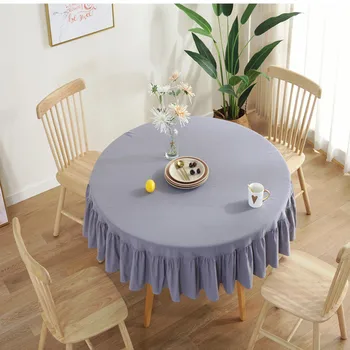 

Solid Wedding Banquet Table Cloth 1 Piece Restaurant Table Cover Nordic Style Tablecloth For Dining Room Decorative Table Cloth