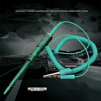 

Auto Car Light Circuit Tester Lamp Voltage DC 6V 12V 24V Copper Test Pen Detector Probe Light System Test Probe Lamp