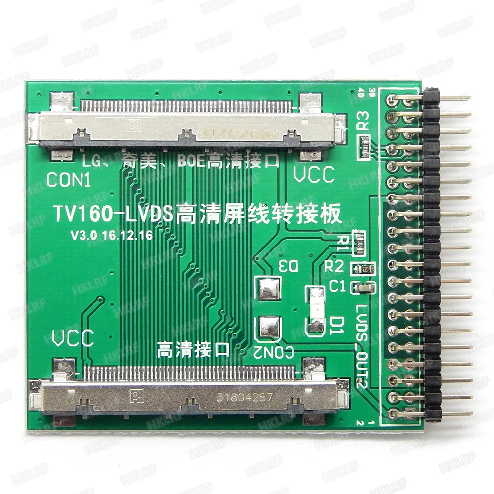 TV160 6-я Материнская плата Тестер инструменты/TV160 6-й LVDS HD экран линия адаптер плата для LG CHIMEI samsung HDTV