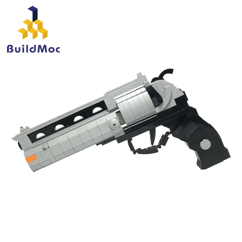 Buildmoc фильм Назад в будущее Destiny Handcannon Gun 420 шт. модель MOC строительные блоки игрушки