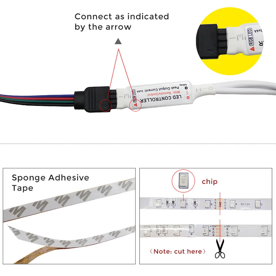900 RGB LED Strip 15M 20M Led Light Tape SMD 2835 5M 10M DC 12V Waterproof RGB LED Light diode Ribbon Flexible Controller (4)