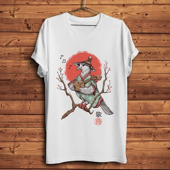 

The legendary song bird of Okinawa vintage t-shirt homme short sleeve t shirt men white casual tshirt unisex streetwear