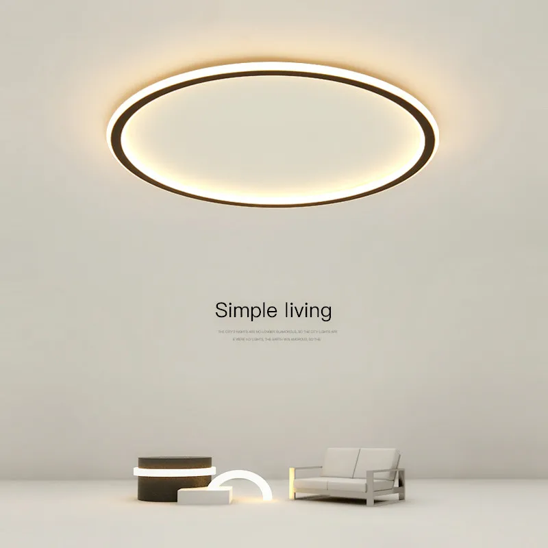 New Product Ultra thin Led Ceiling Light Simple Nordic Atmosphere Home