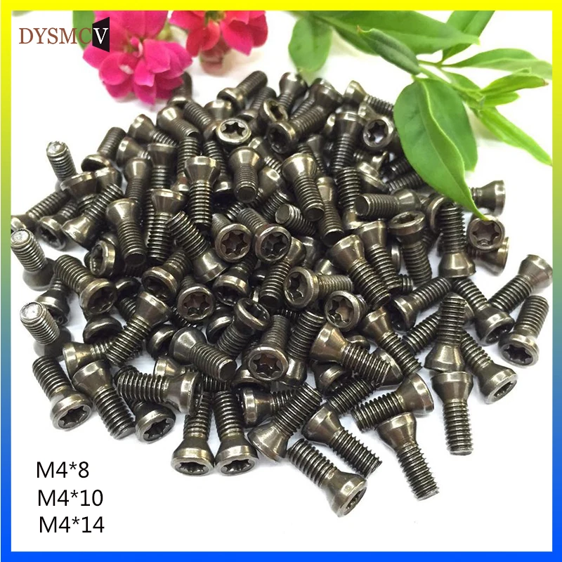 

50 Units M4 * 8 M4 * 10 M4 * 14 Torx insert screws to replace carbide inserts CNC lathe tool lathe accessories