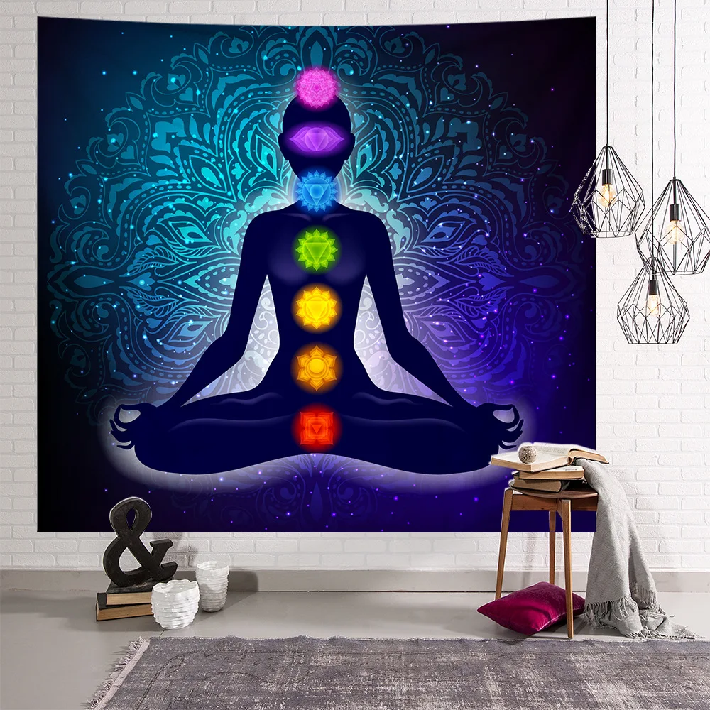 Армейский зеленый Large 200x150cm Mandala Indian Tai Chi Hippie Bohemian Elephant Decorative Wall Carpet Yoga Mat Home Bedroom Art Carpet - Цвет: Армейский зеленый