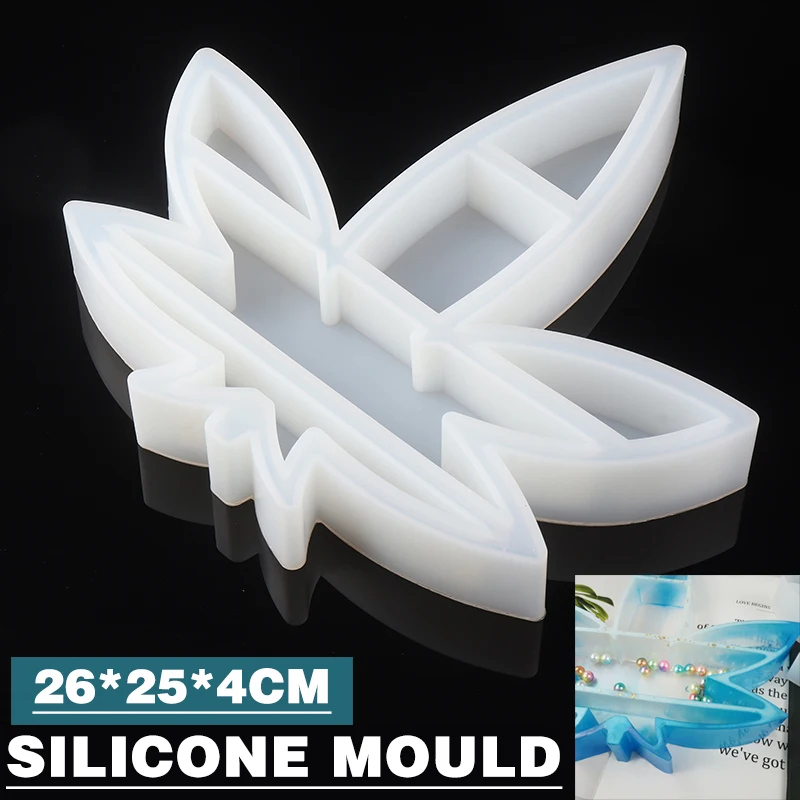 

Maple Leaf Mould Storage Box Silicone Mould Jewelry Epoxy Resin Molds Ornaments Casting Making Tool Handmade Craft DIY Gifts