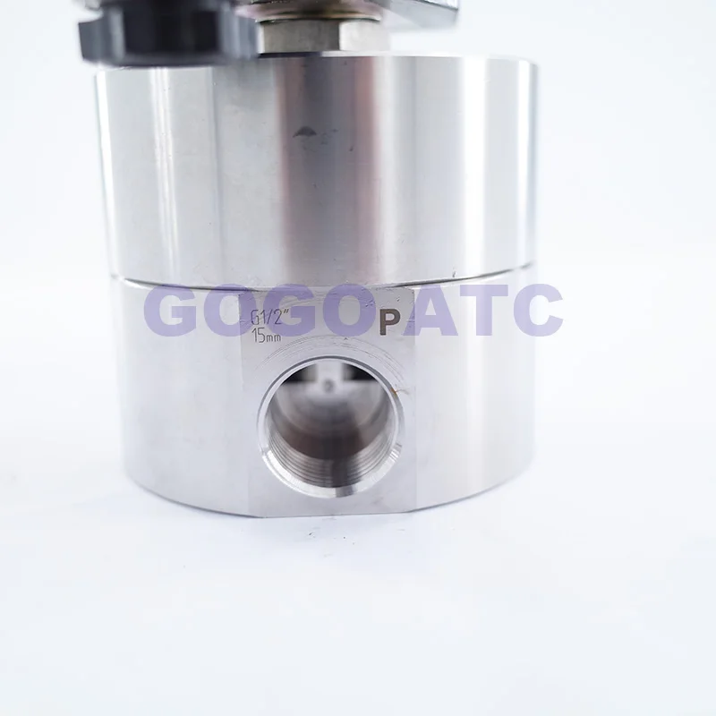 Magneetventiel 200bar/100bar, 2-weg, water 1/4 inch, 12 V