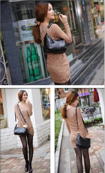 

2020 young fashion female bag ladies shoulder bag retro messenger bag casual first layer cowhide solid color leather female bag