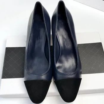 

Shoes Woman Pointed Toe Women Shoes Fashion Shoes Office Lady High Heels Spring New Leather High-top Heels Elegant Pumps Hot