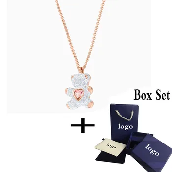 

2020 SWA Childlike Crystal Bear Necklace, a design suitable for daily wear, and suitable for those who have a childlike heart.