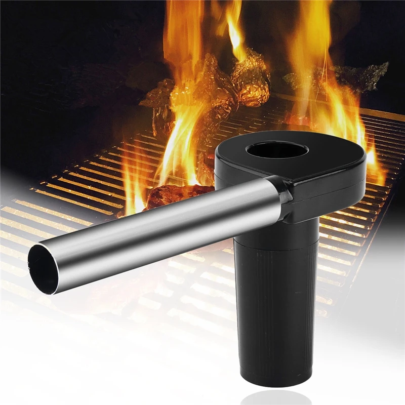Portable Fire Blower Electric BBQ Fan Air Blower Charcoal Utensil