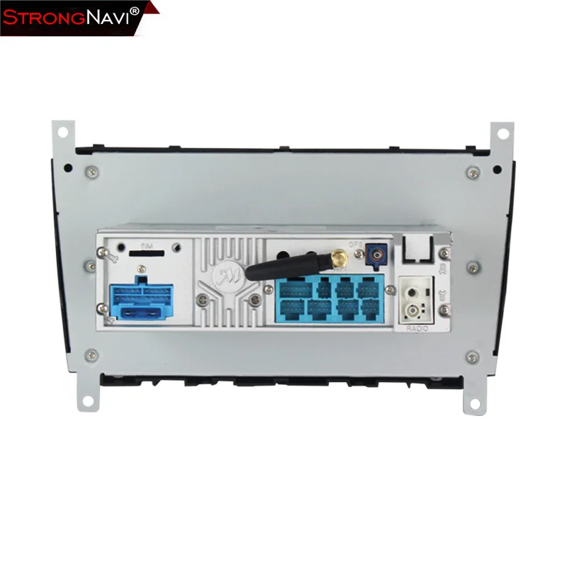 Clearance IPS DSP 4+64G  Android 9.0 2 DIN Car DVD GPS player For Benz W203 W209 W219 A-Class A160 C-Class C180 C200 CLK200 radio stereo 1