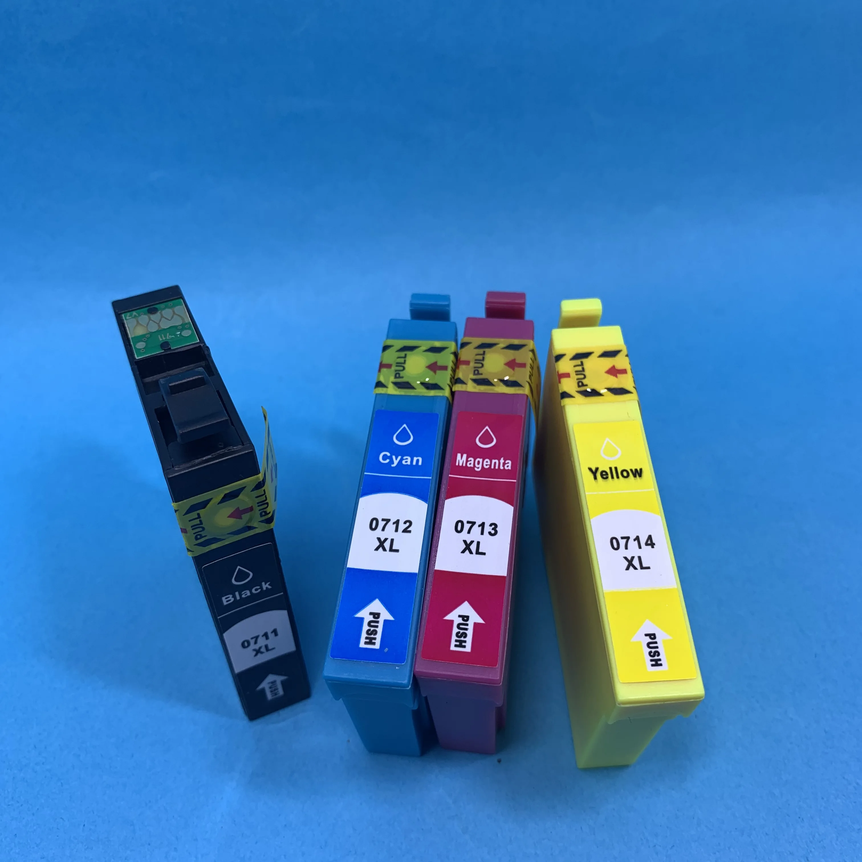 YOTAT совместимый чернильный картридж T0711-T0714 для Epson Stylus