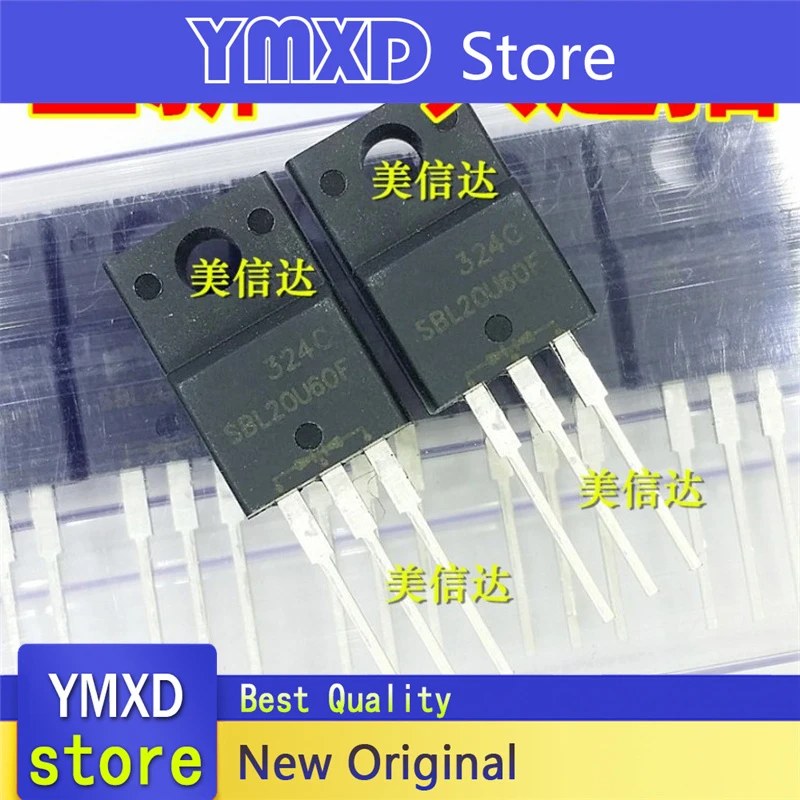 

10pcs/lot New Original SBL20U60F 20A 60V Schottky Diode TO-220F Diode In Stock