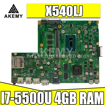 

New!!! Mianboard For ASUS X540L F540L X540LJ Laptop motherboard REV2.1 Test work 100% 4G-RAM I7-5500U GT920M