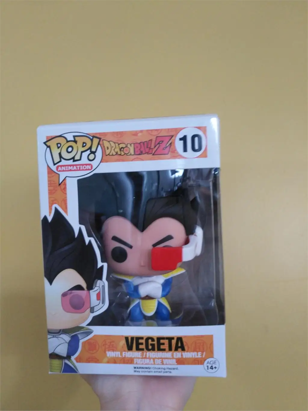 Funko аниме Dragon Ball Z персонаж 10 см Модель Фигурки игрушки - Цвет: VEGETA with box