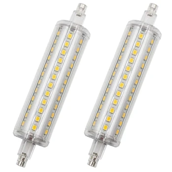 

2-Pack R7S LED 118mm,9W Dimmable 70W Halogen Bulb Replacement, 800Lm Warm White 3000K 80Pcs 2835 SMD 360°Beam