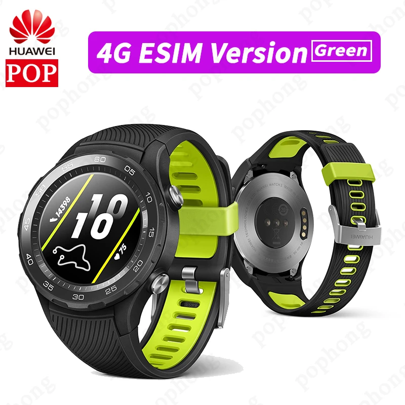 Huawei watch 2 sport smartwach huawei watch 2 Original, reloj deportivo con Android iOS, IP68, resistente al agua, NFC GPS(sim 4G lte inteligentes| - AliExpress