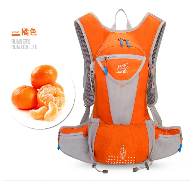 Men Cycling Hydration Backpack Portable Women Outdoor Sports Water Bags 15L Riding Camping Running Hiking Bicycle Bike Bag