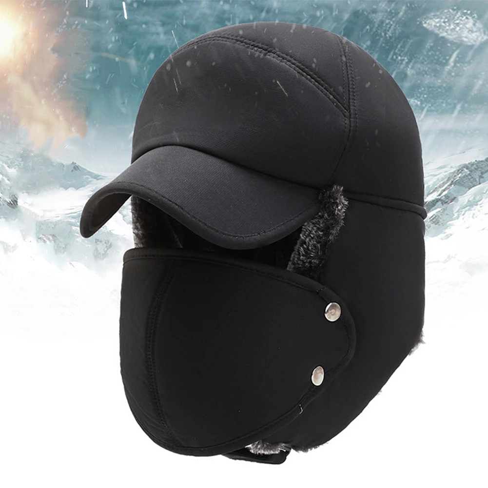 Coldproof мужские шапки наушники утолщенная теплая зимняя уличная велосипедная ветрозащитная хлопковая шляпа Охота ходьба на лыжах шляпа