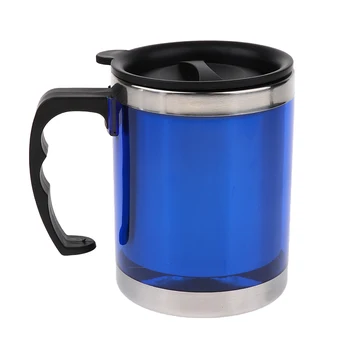

2 Pieces Anti Skid Coffee Tea Mug Water Cup Insulated for Camping Travel 450ml