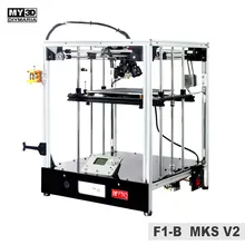 3D printer Cross structure Full metal structure high precision Soft patented magnet sticker Ultimaker2 UM2 MKS