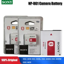 Original Sony NP-BG1 NP BG1 NPBG1 Camera Battery pack FG1 DSC W120 W125 W130 W150 W170 W200 W210 W220 W230 W290 T20 T100 HX30