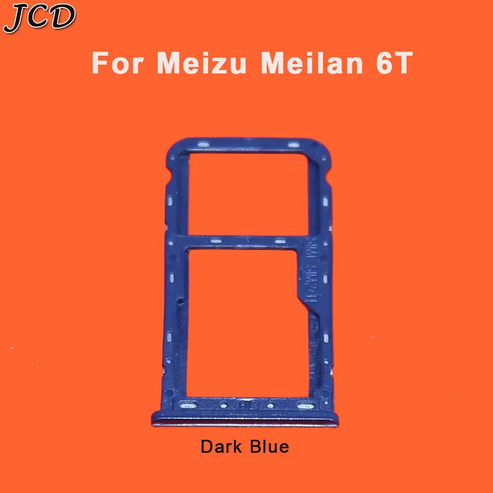 JCD For Meizu M6t Meilan 6t SIM Card Tray Holder Micro SD Slot Socket Adapter Replacement+ Tracking