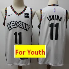 /20 город издание Молодежный Бруклин#7 Кевин#11 Kyrie сезон Дети Джерси