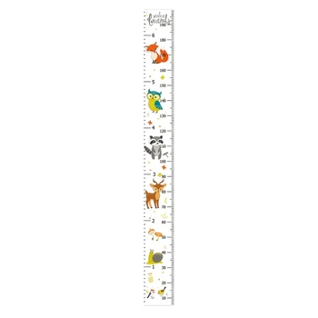 

Kids Meter Wall Chart Hanging Height Growth Measuring Ruler Baby Nursery Decor R9JC