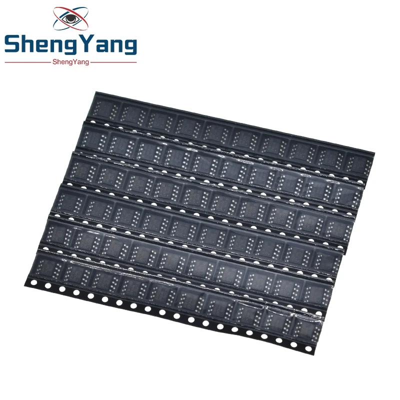 ShengYang 60 шт. = 6 видов * 10 24C02 24C04 24C08 24C16 24C32 24C64 sop набор по (12-21) | Электронные компоненты
