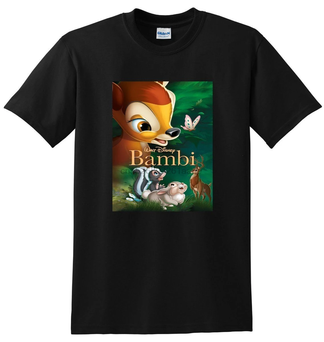 Новая BAMBI футболка bluray dvd плакат маленький средний большой или XL | Мужская одежда