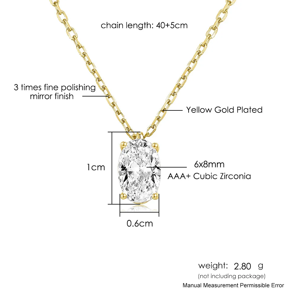Geometrie Kristall Anhänger Halskette Für Frauen Runde Herz Gold Choker Kette Diamant Halsketten Koreanische Minimalist Schmuck Geschenk N481 – Detail 6
