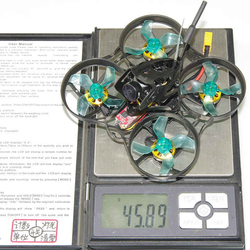 GEELANG ANGER 75X75 мм Whoop 3-4S FPV гоночный Дрон Квадрокоптер BNF/PNP SI-F4 Fly Tower CADDX EOS V2 1202 KV6900 бесщеточный