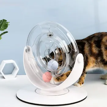 

2020New Space Ring Puzzle Cat Toy Cat Interactive Game Board Toy Educational Toys Pet Products Funny Cat Toys Intelligence Balls