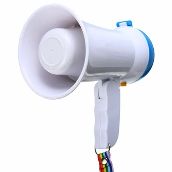 

5W Mini Foldable Megaphone Microphone Bullhorn Speaker Wedding Supply Amplifier