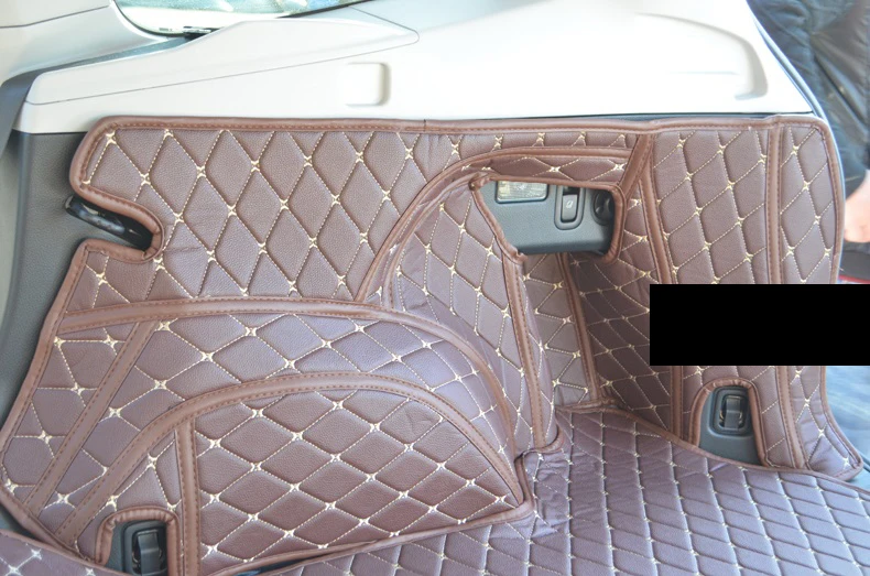 Волокна кожи багажник автомобиля коврик для subaru forester 2013 автомобильные аксессуары