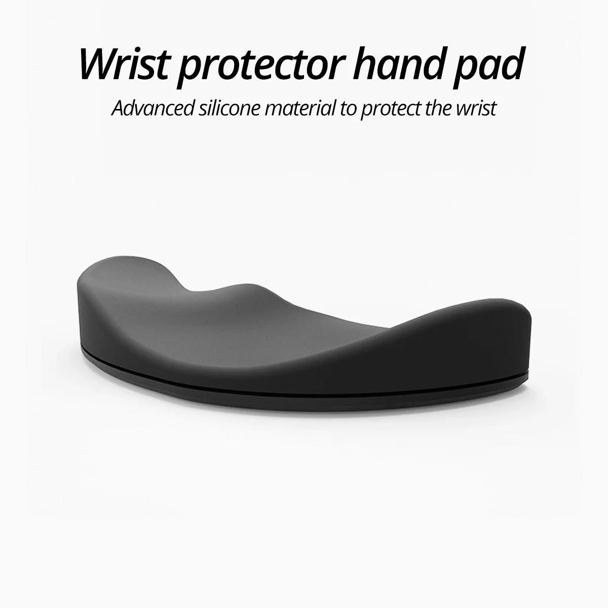 Ergonomic Mouse Mat Wrist Rest Support, Gel Mouse Pad With Non