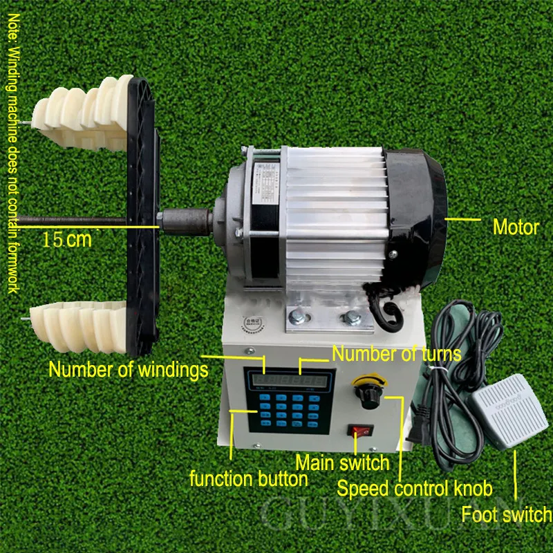 US $43.01 Automatic Cnc Programming Winding Machine HighTorque Motor Repair Winding Machine Programmable Speed Regulating Winding Machine