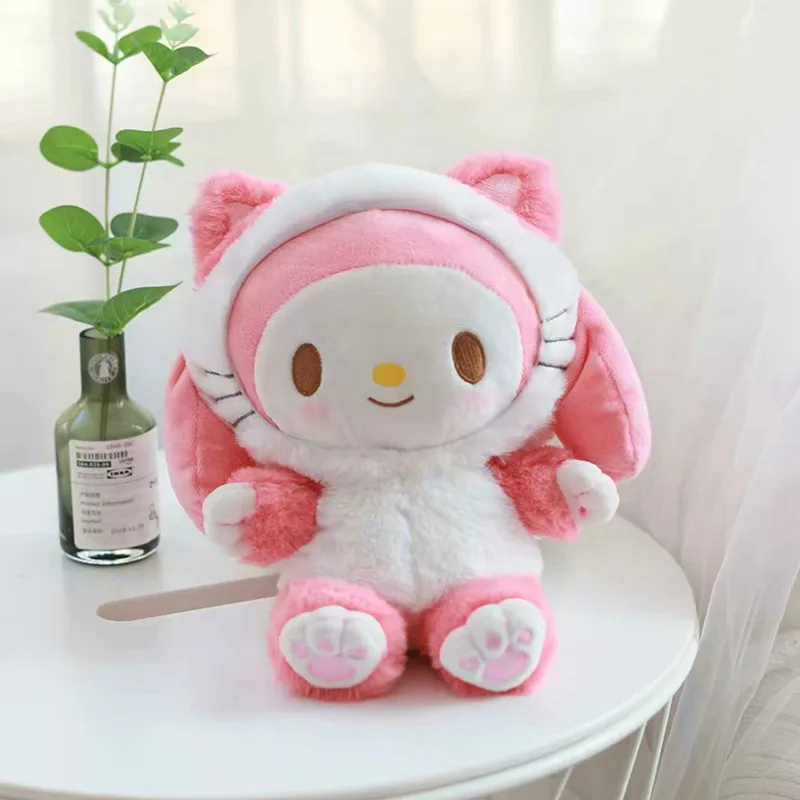 1 шт. my melody cosplay cat my melody Мягкие плюшевые сумки игрушки cinnamoroll плюшевые кошельки для девочек Подарки