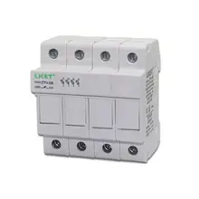 32A DC 1000 В солнечная панель Держатель предохранителя рельсовый предохранитель фотогальванический Предохранитель база выпадающий предохранитель компонент