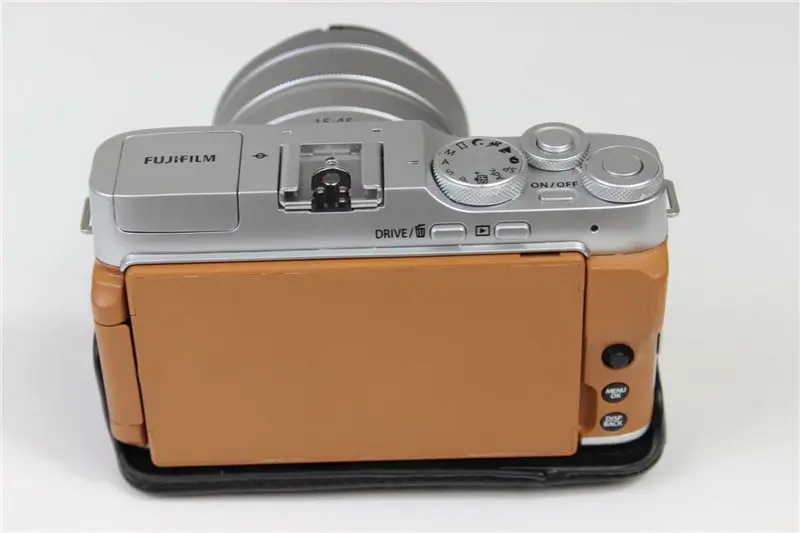 Чехол для камеры из искусственной кожи для Fujifilm X-A7 Fuji XA7, полный чехол с ремешком
